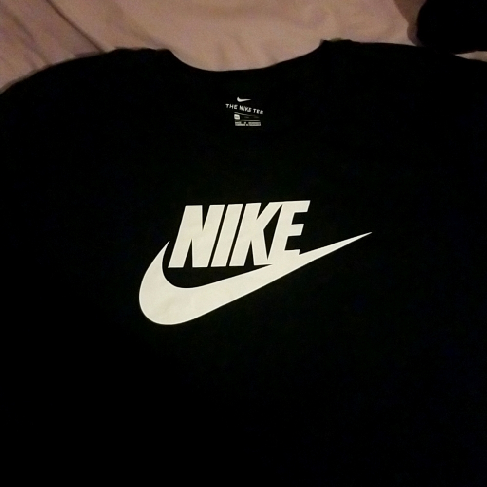Nike black tee shirt. 2xl